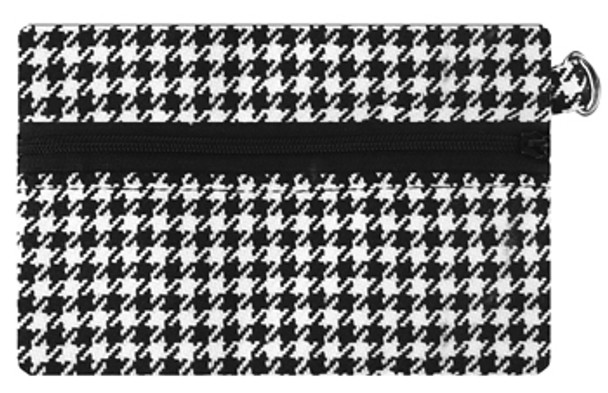 #89 506 Ditty Bag  In Tropical Nights (Swatch), shown Finished in #78 Houndstooth Hug Me Bag