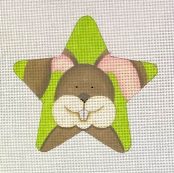 HO1380 BUNNY STAR 5 inch 13 Mesh  Raymond Crawford Designs 