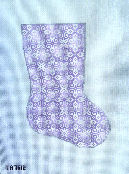 Southwestern Midsize Stocking Lilac 7" X 10" 13 Mesh Thorn Alexander (KCN) TA7612