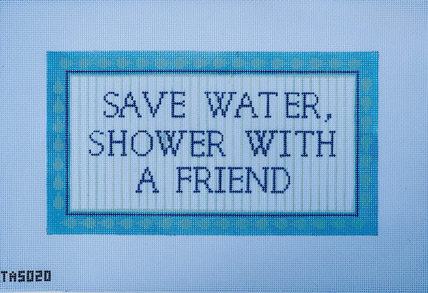 Thorn Alexander (KCN) TA5020 Save Water, Shower with a Friend 12" X 6 1/2" 13 Mesh