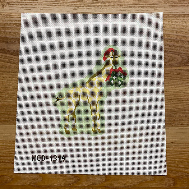 SCT Designs (KCN) KCD1319 Holiday Giraffe 5" X 6 1/4" 13 Mesh