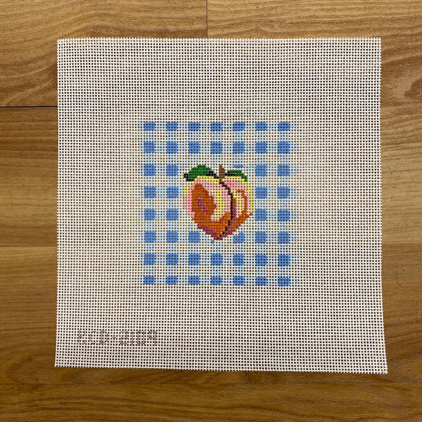 SCT Designs (KCN) KCD2109 Peach on Gingham Mesh