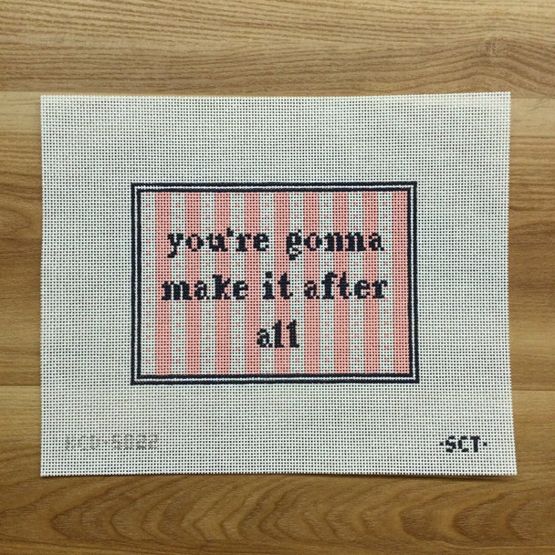 SCT Designs (KCN) KCD5022 You're Gonna Make It After All 7" x 5" 13 Mesh