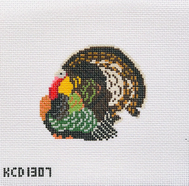 SCT Designs (KCN) KCD1307 Turkey Ornament 4 1/2" X 4" 13 Mesh