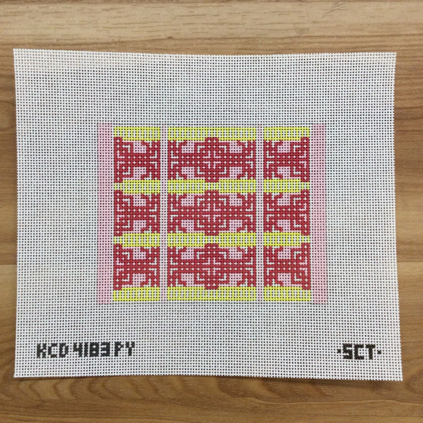 SCT Designs (KCN) KCD4183NThe Dale (mini) Neutral Model Shown In Pink/Yellow 5" x 6 1/2" 13 Mesh