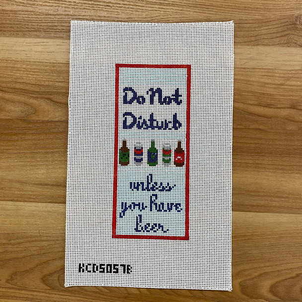 SCT Designs (KCN) KCD5057B Do Not Disturb Unless You Have Beer 3 1/2" X 8" 13 Mesh