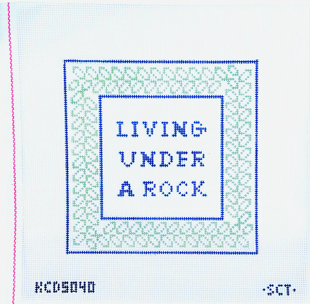 SCT Designs (KCN) KCD5040 Living Under a Rock 6 3/4" squar 13 Mesh