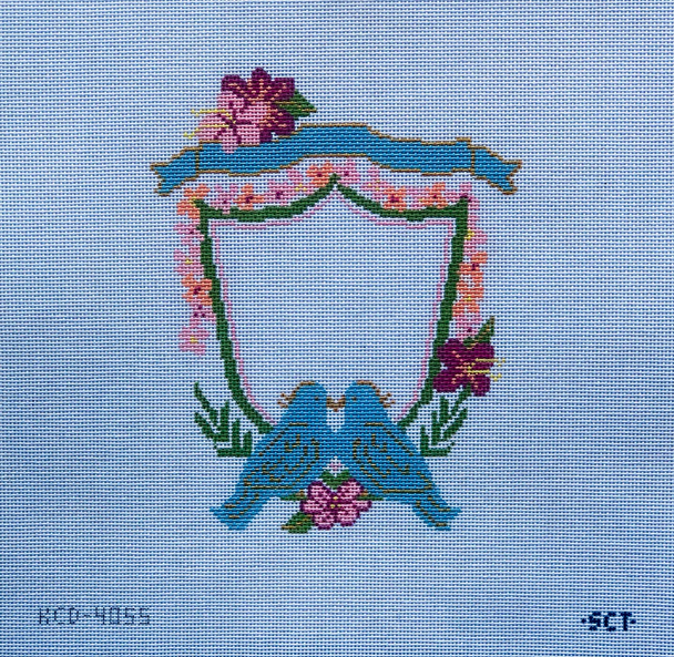 SCT Designs (KCN) KCD4055  Love Birds 18 Mesh