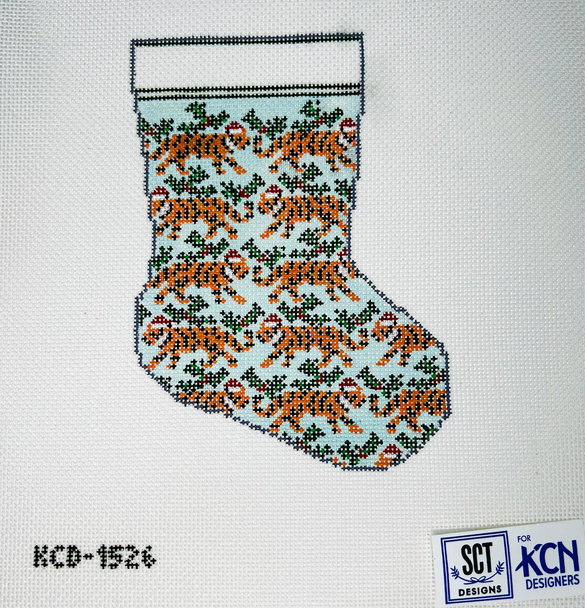 SCT Designs (KCN) KCD1526 Tiger Mini Sock 4 1/4" X 6" 18  Mesh 
