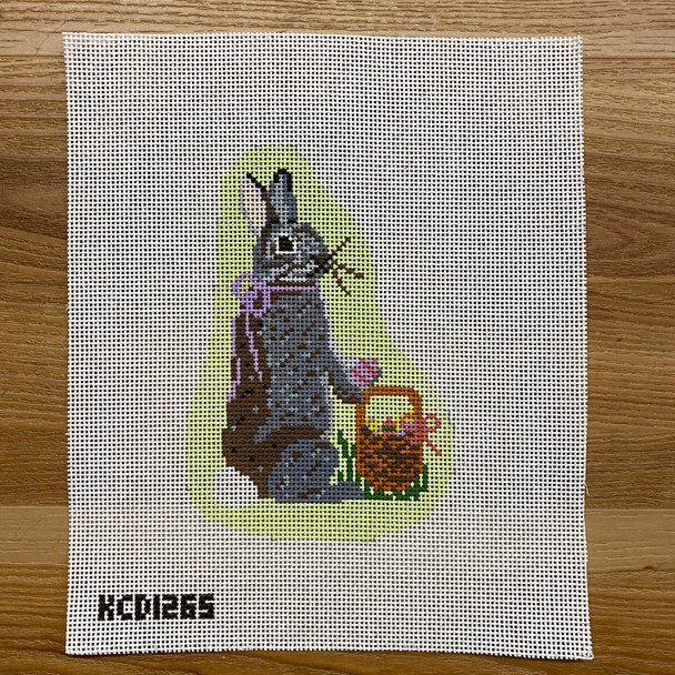 SCT Designs (KCN) KCD1265 Easter Bunny at Work 4 1/2" X 6 1/2" 13 Mesh