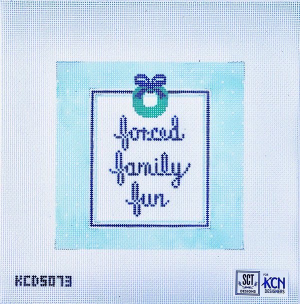 SCT Designs (KCN) KCD5094 Forced Family Fun 7" x 7" 13 Mesh