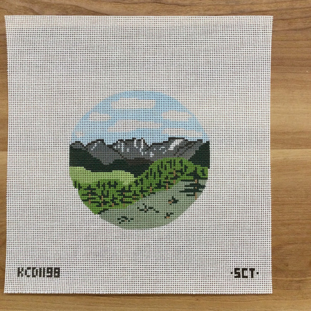 The Mummy Range 4 1/2" Round  18 Mesh SCT Designs (KCN) KCD1198