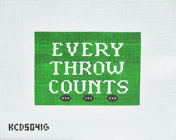 Every Throw Counts 6" x 4" 13 Mesh Mrs. Blandings (KCN) KCD5041G