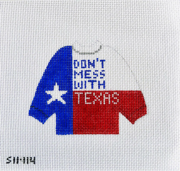 Texas Pullover  5" X 4 1/2" 13 mesh STITCH-ITs  SI1114