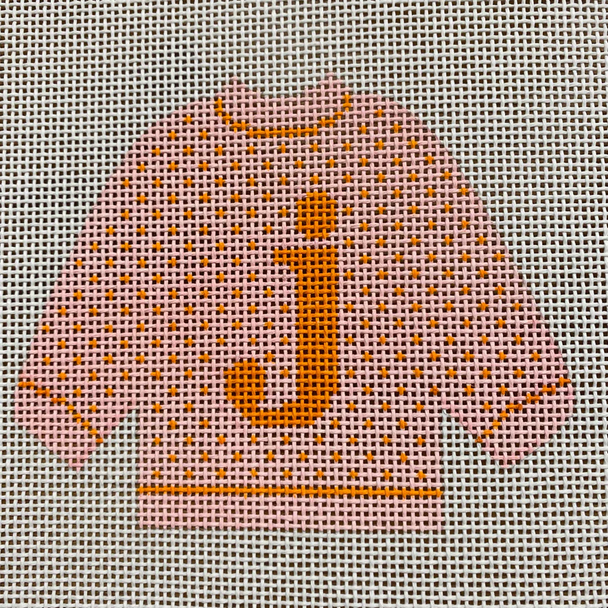 Letter Pullover- J  5" X 4 1/2" 13 Mesh STITCH-ITs SI11j1