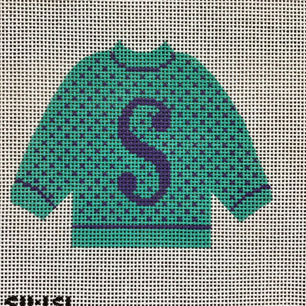 Letter Pullover- S 5" X 4 1/2" 13 Mesh STITCH-ITs SI11S1