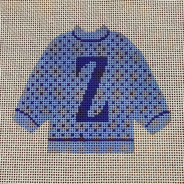 Letter Pullover- Z 5" X 4 1/2" 13 Mesh STITCH-ITs SI11Z1