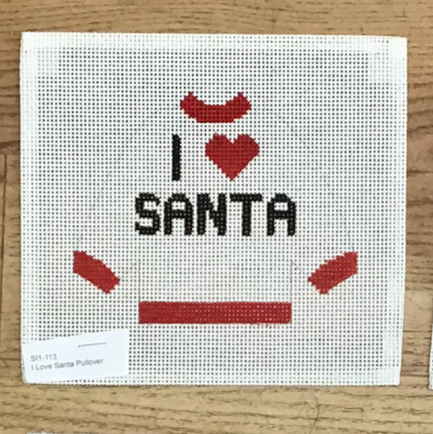 I love Santa Pullover 13 Mesh STITCH-ITs SI1113