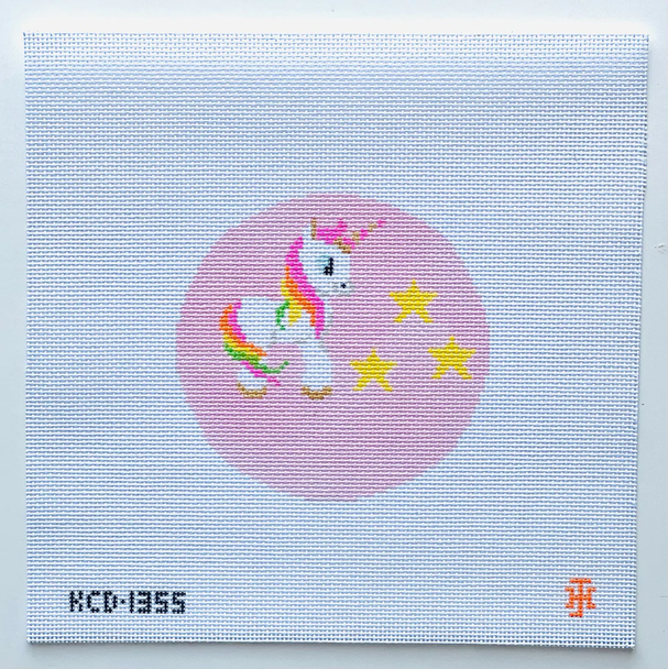 Unicorn 4" round 18 Mesh Jennifer Hall KCD1355