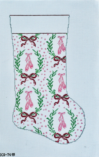 Ballet Stocking 11" X 19" 13 Mesh Pearly Gates KCD7615