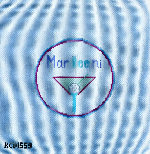 MarTeeNi 4 1/2" round 18 Mesh Sailor Stitches KCD1559