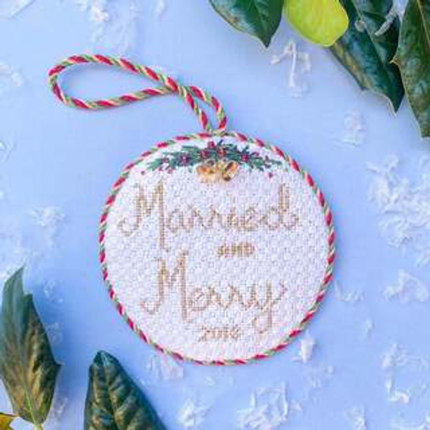 Married and Merry  Mesh Stitch Style