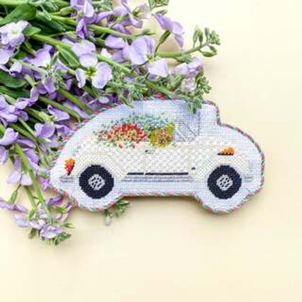 Volkswagen with Flower Mesh Stitch Style
