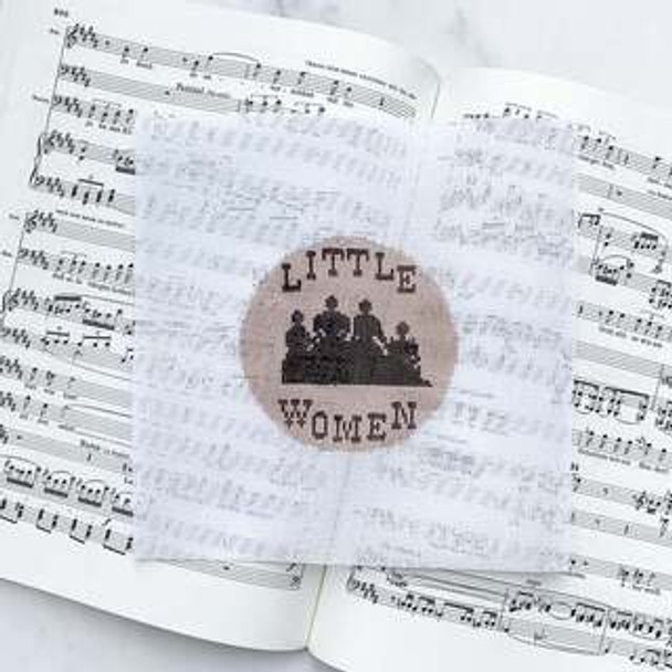 Opera Stitch Kristin Gatch:  Little Women   Opera by Mark Adamo 4" Round 18 mesh Stitch Style