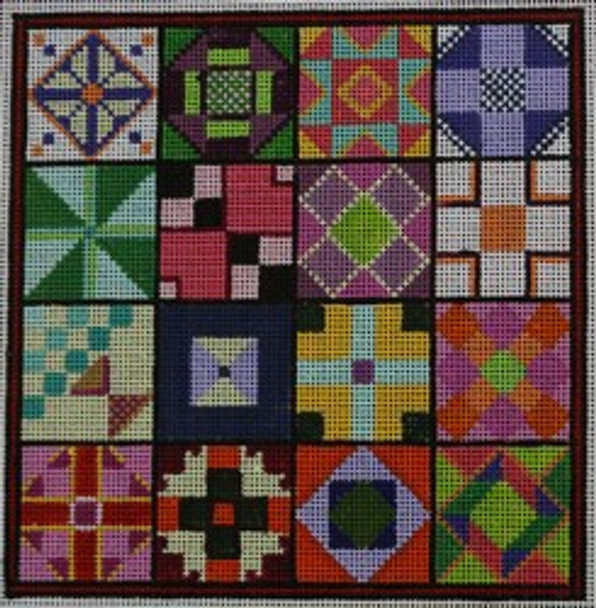 CM5028A-13 Farmers Wife 2A 8.25 x 8.25 13 Mesh Carolyn Manning Designs 