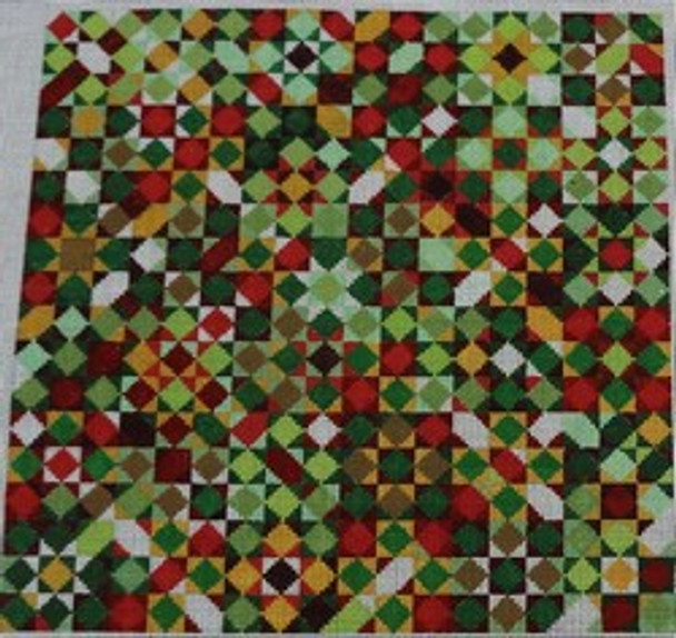 CM5031-13 Mistletoe  12.75 x 12.75 13 Mesh Carolyn Manning Designs 