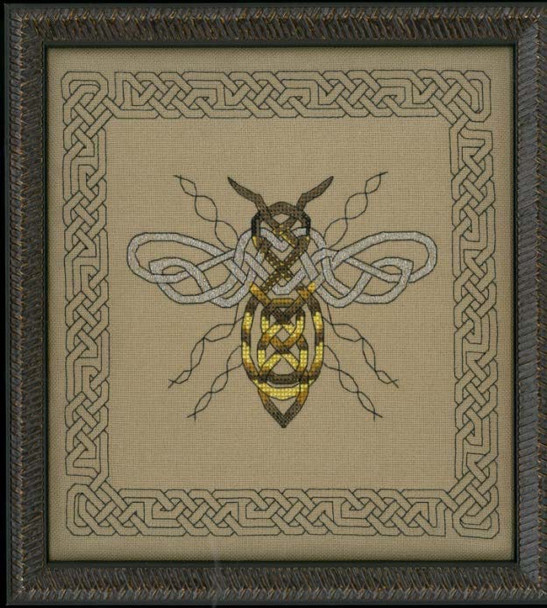 Celtic Bee Chart Only Textured Treasures 161101!