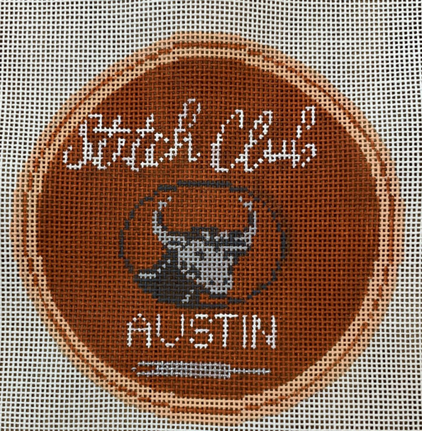 LL149 Stitch Club Austin 4.5" Round 18 Mesh Labors Of Love