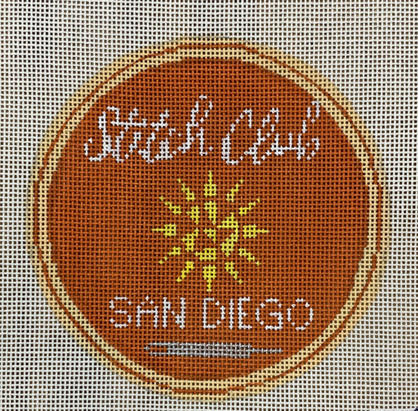 LL149 Stitch Club San Diego 4.5" Round 18 Mesh Labors Of Love