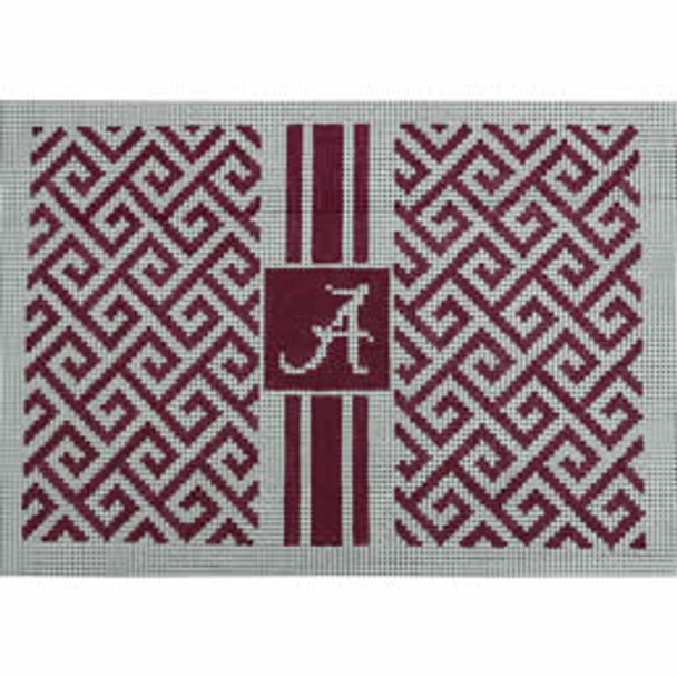PC01 Alabama Clutch  9 x 6 13 Mesh Kristine Kingston Needlepoint Designs