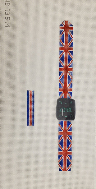 Watch Band WB 73UK Flag Large 1 pc 6 x 1, 2 pc 4.5 x 1 Point2Pointe