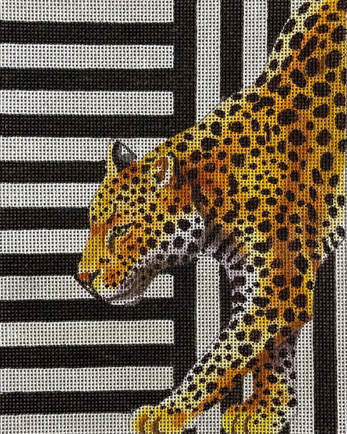 TB012 leopard on b/w stripes 5.5 x 7 18 Mesh TURTLE BAG INSERT Colors of Praise 