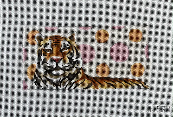 IN580 tiger on polka dots 6 x 3 18 Mesh Colors of Praise 