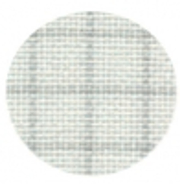 35081219 White/Grey; Lugana - Easy Count Grid; 25ct; 52% Cotton, 48% Rayon Width 55"; DMC Blanc