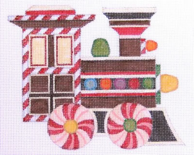 HO746 Raymond Crawford Designs GINGERBREAD TRAIN ENGINE