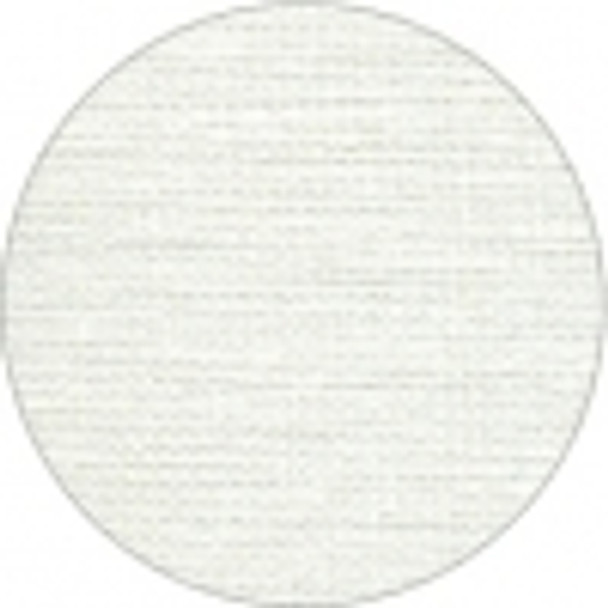 25W White; Linen; 30ct; 100% Linen; Width 55"; DMC 3865
