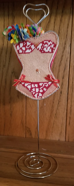 CANB19 Bikini 18 Mesh Beach CANVAS COOKIE Cheryl Schaeffer And Annie Lee Designs