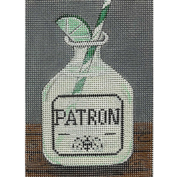 4390 PATRON & STRAW  3.5 x 5 18 mesh Alice Peterson Designs