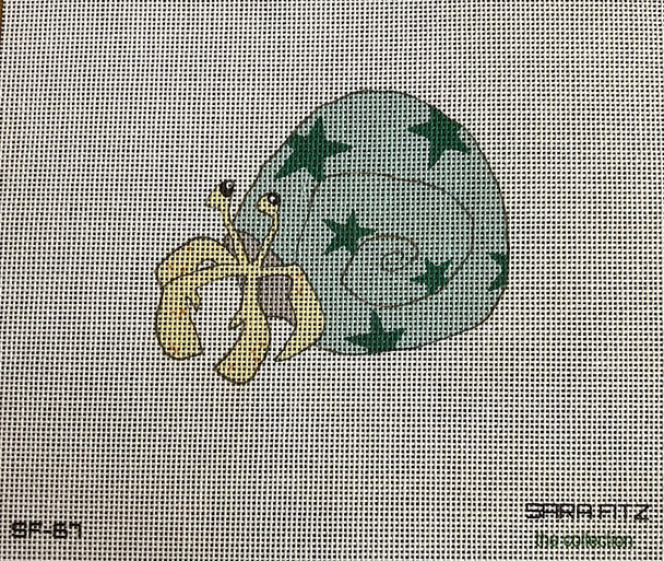 SF67 Hermit Crab Stars 5 x 5 18 Mesh Sara Fitz The Collection Designs 