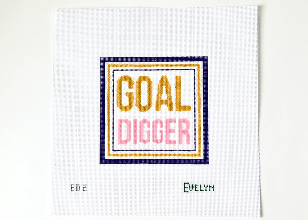 Goal Digger 6.25 inches x 6.25 inches 13 Mesh Evelyn Designs