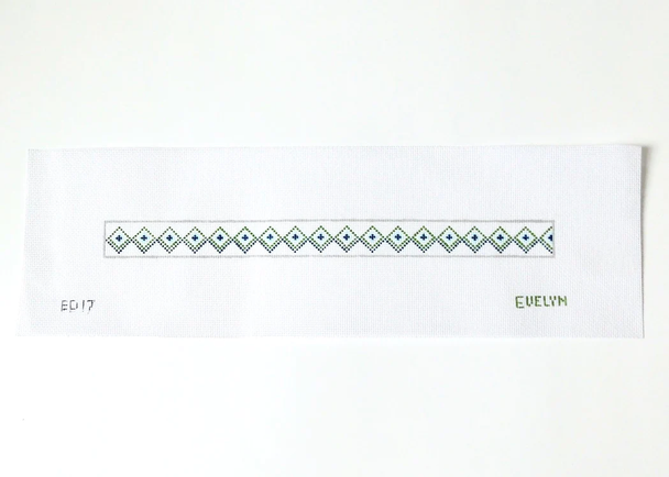 Diamond Sunglass Strap / Collar 12 inches x 1 inch 18 Mesh Evelyn Designs