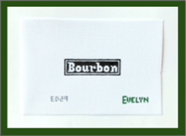 Bourbon 2.75 inches x 1 inch 18 Mesh Evelyn Designs