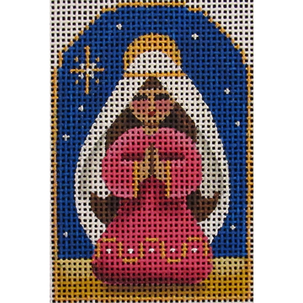 012a Sky nativity, Mary Mini 18 Mesh Rebecca Wood Designs!