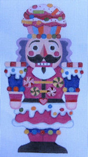 HO740 Raymond Crawford Designs CANDY NUTCRACKER 10" 18 Mesh 