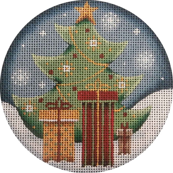 1045h Tree Presents 4" Round 18 Mesh Rebecca Wood Designs!