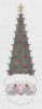 PT009-SG Tree Hat Santa Designs by Petei 18 Mesh 6½ x 6½ With Stitch Guide By Julia Snyder
